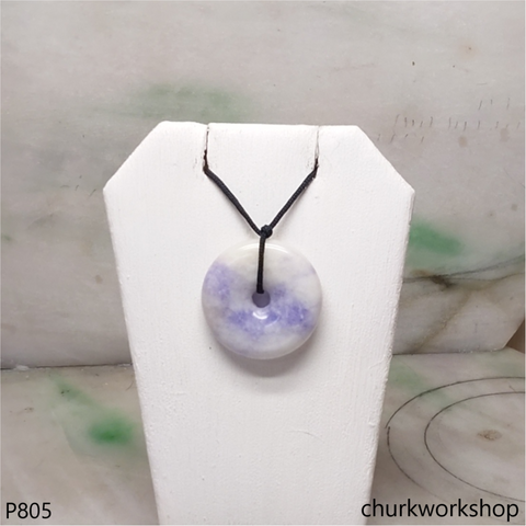 Lavender jade pendant