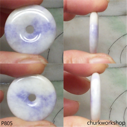 Lavender jade pendant