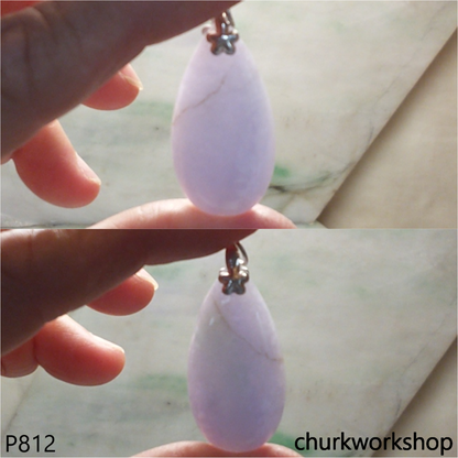 Lavender jade pendant