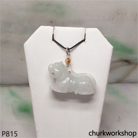 Jade tiger pendant