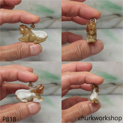 Jade tiger pendant