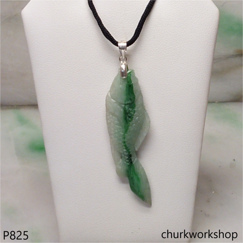 Jade fish pendant