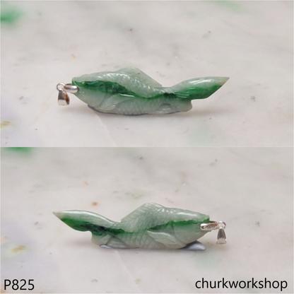 Jade fish pendant