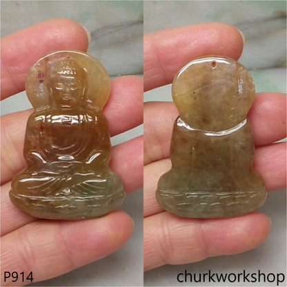 Red Buddha pendant (Shakyamuni)