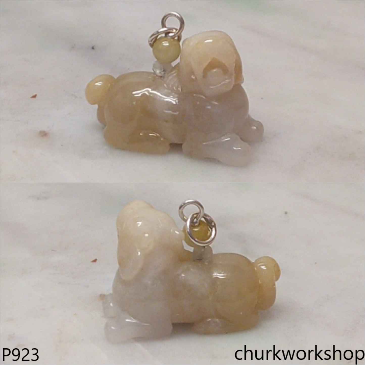 Jade tiger pendant