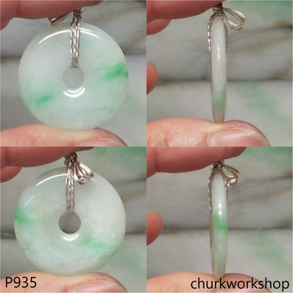 Jade Donut pendant