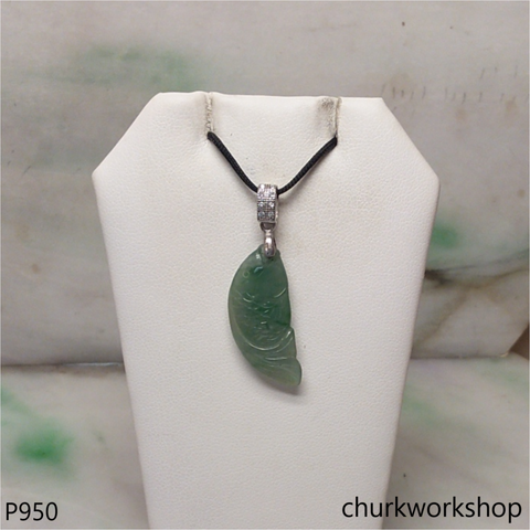 Jade fish pendant