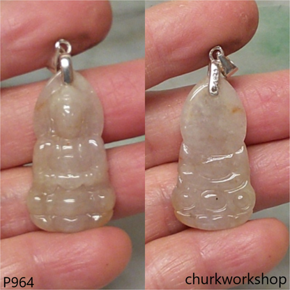 Lavender jade lady Buddha