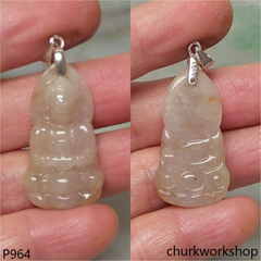 Lavender jade lady Buddha