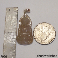 Lavender jade lady Buddha