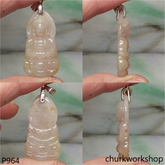 Lavender jade lady Buddha
