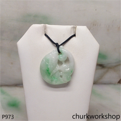 Jade fish pendant