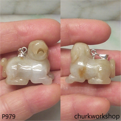 Jade tiger pendant
