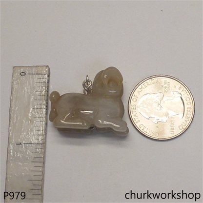 Jade tiger pendant