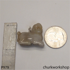 Jade tiger pendant