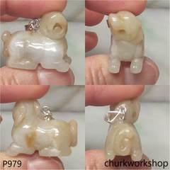 Jade tiger pendant