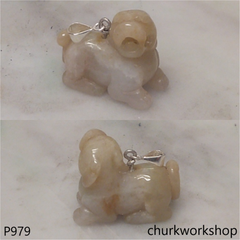 Jade tiger pendant