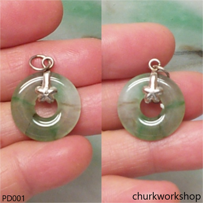 Jade Donut pendant