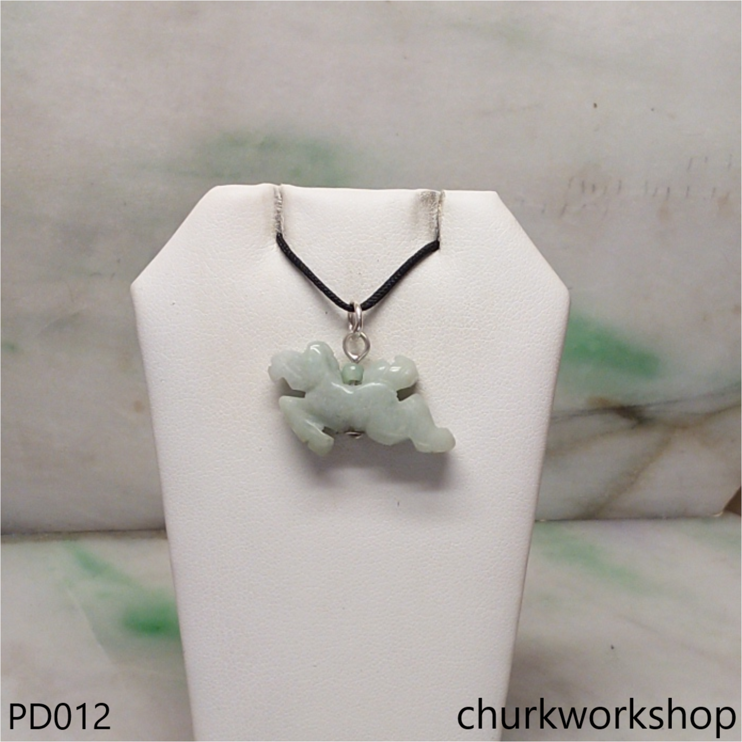 Small jade horse pendant