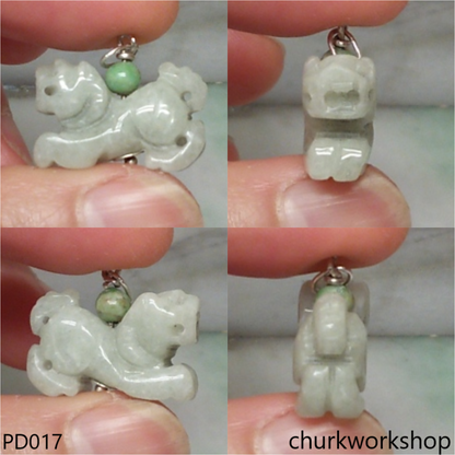 Small jade tiger pendant