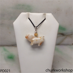 Jade OX pendant
