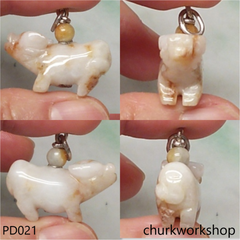 Jade OX pendant