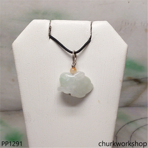 Small jade rabbit pendant