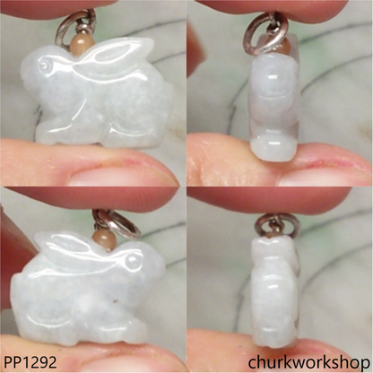 Small jade rabbit pendant