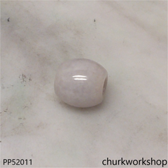 Light lavender jade tubes necklace