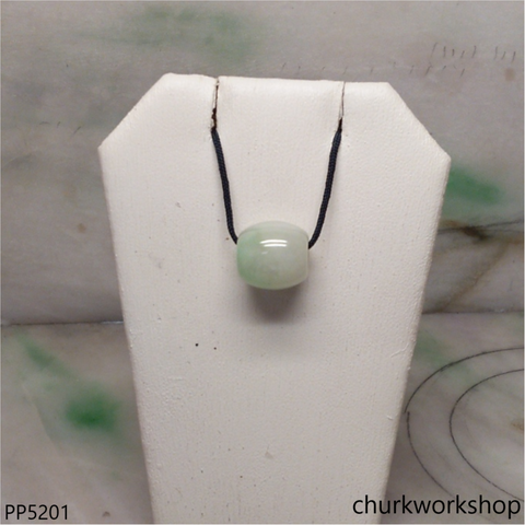 Small jade tubes necklace
