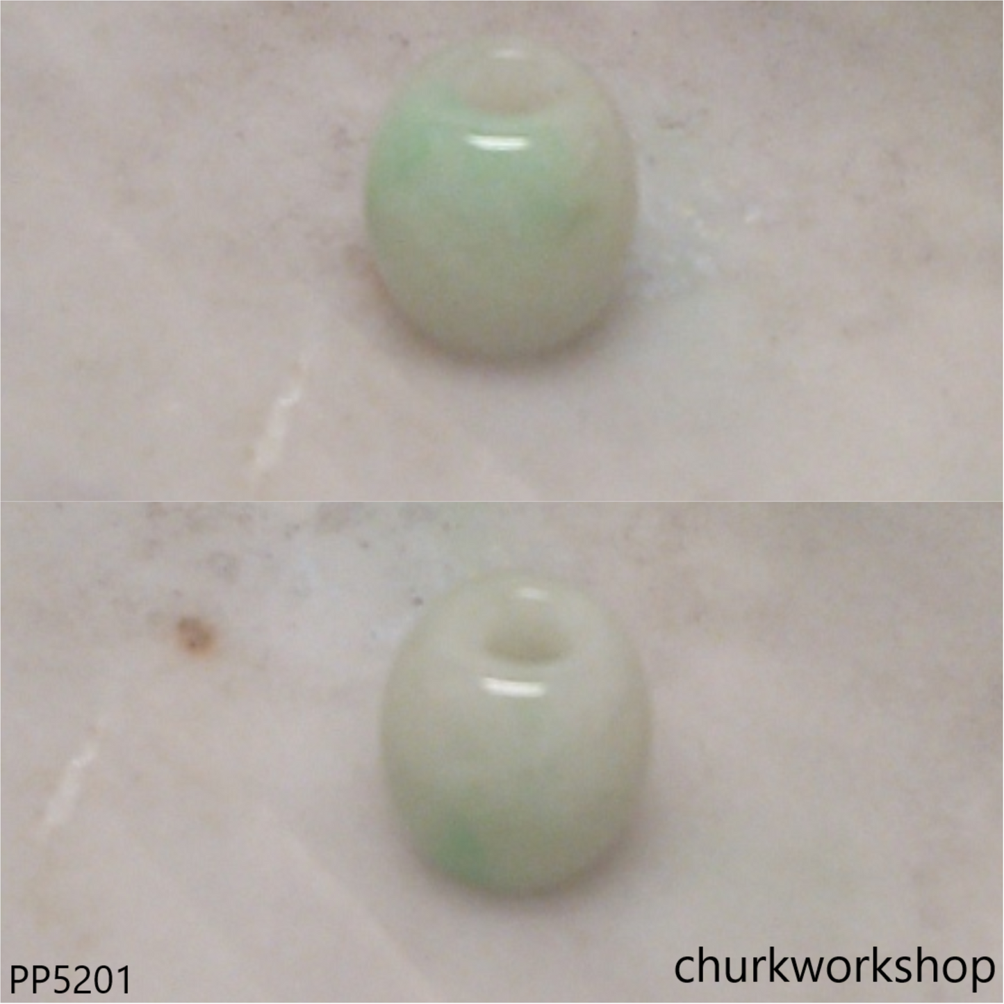 Small jade tubes necklace