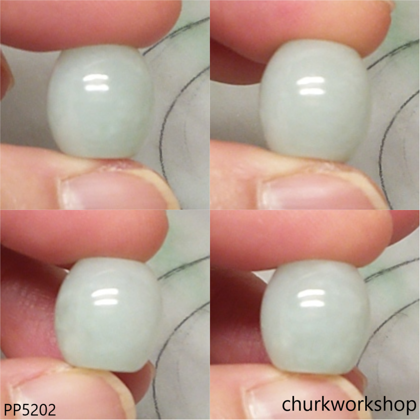 Pale green jade tubes necklace