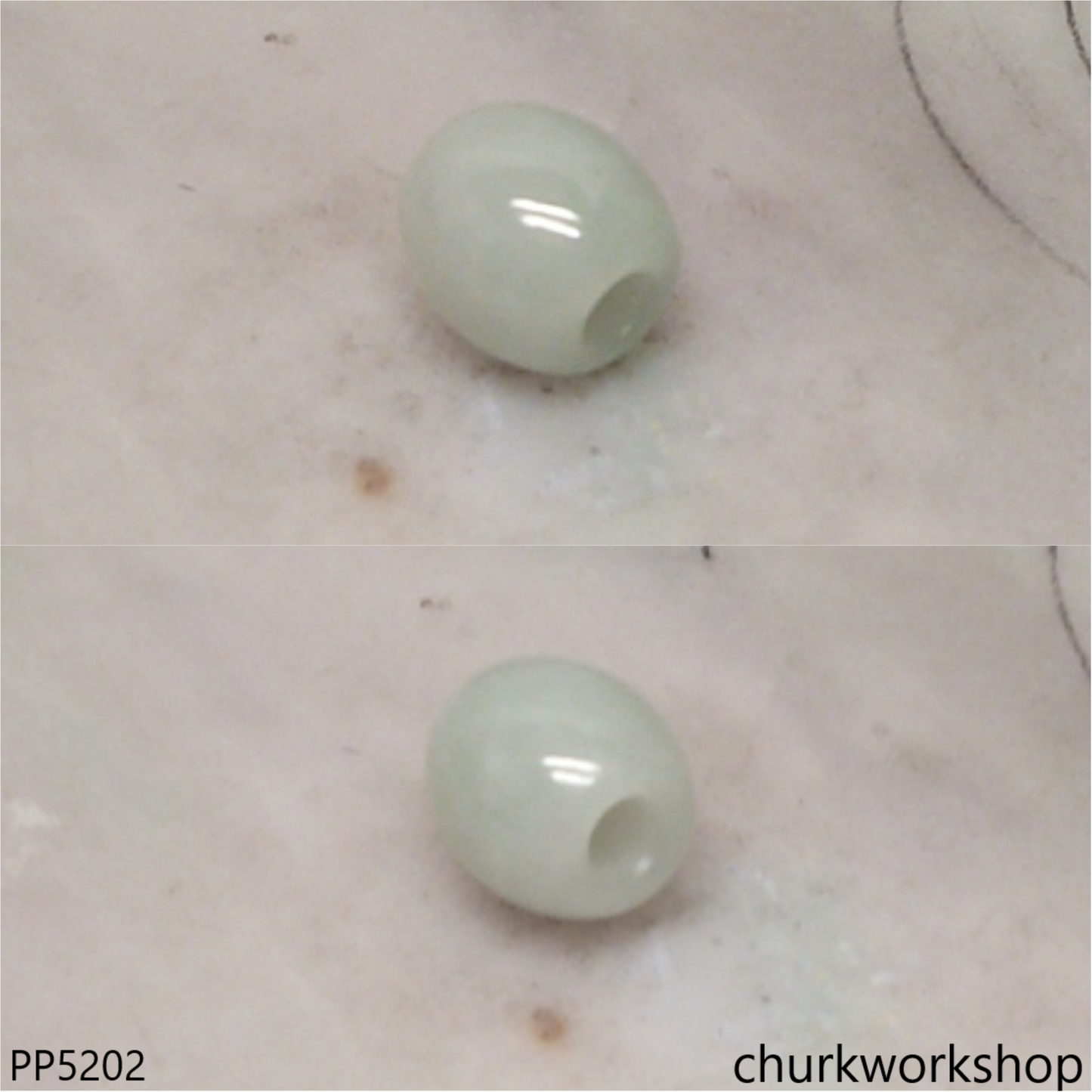 Pale green jade tubes necklace