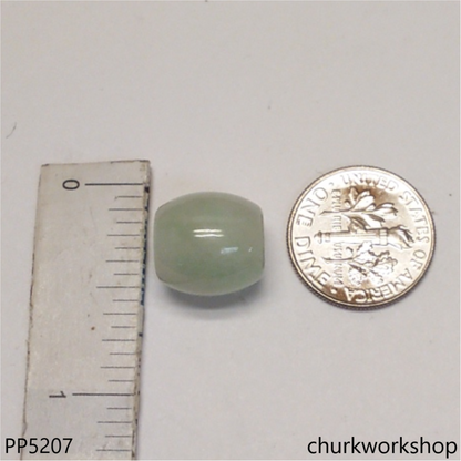 Light green jade tubes necklace