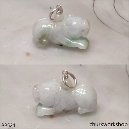 Small jade tiger pendant