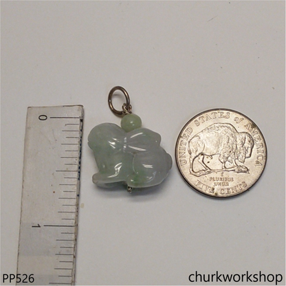 Small jade rabbit pendant