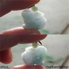 Small jade rabbit pendant