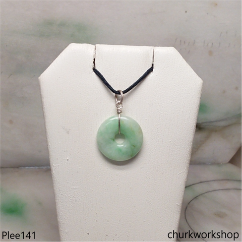 Small jade Donut pendant
