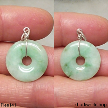 Small jade Donut pendant
