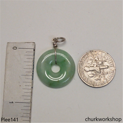 Small jade Donut pendant