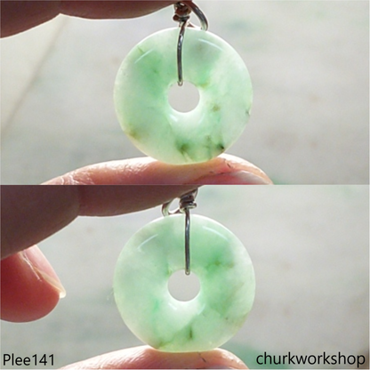 Small jade Donut pendant