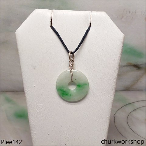 Jade Donut pendant