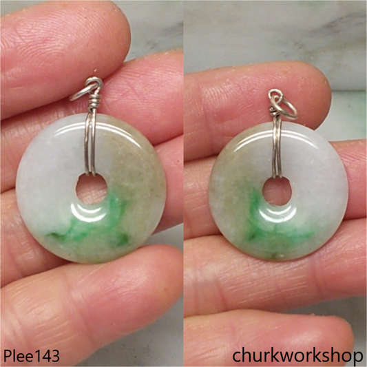 Jade Donut pendant