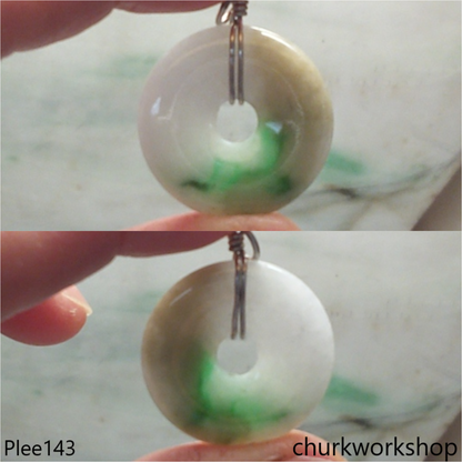 Jade Donut pendant