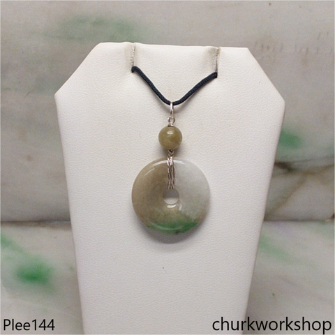 Jade Donut pendant