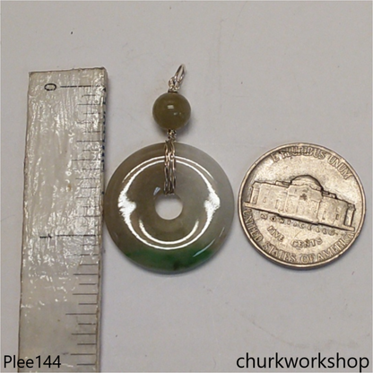 Jade Donut pendant