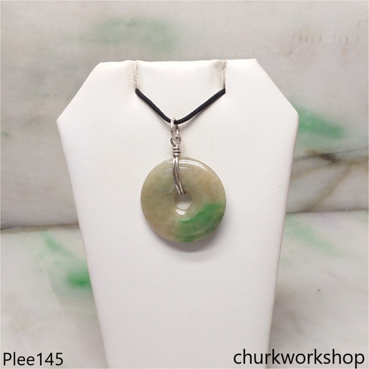 Jade Donut pendant