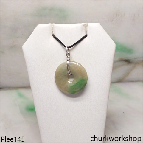 Jade Donut pendant