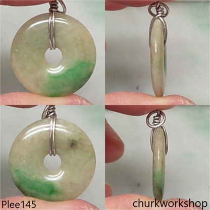 Jade Donut pendant