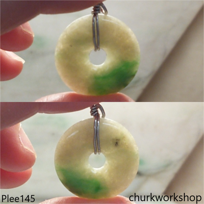 Jade Donut pendant